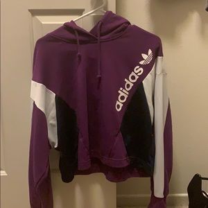 Adidas Cropped hoodie